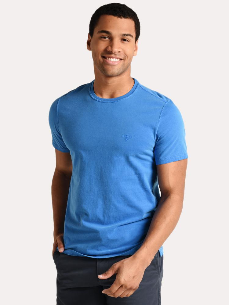 Barbour Men's Garment Dyed T-Shirt - Saint Bernard