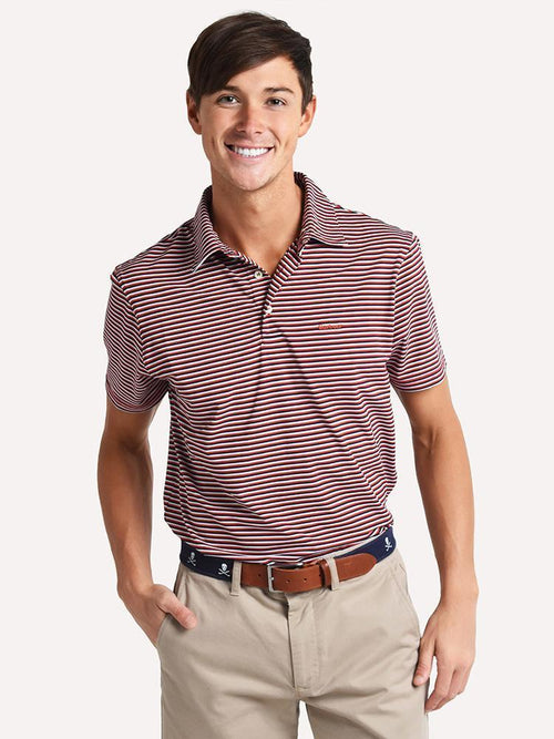 Barbour Men's Performance Stripe Polo Shirt