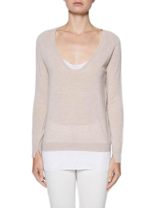 Brochu Walker Soto Layered Pullover - Saint Bernard
