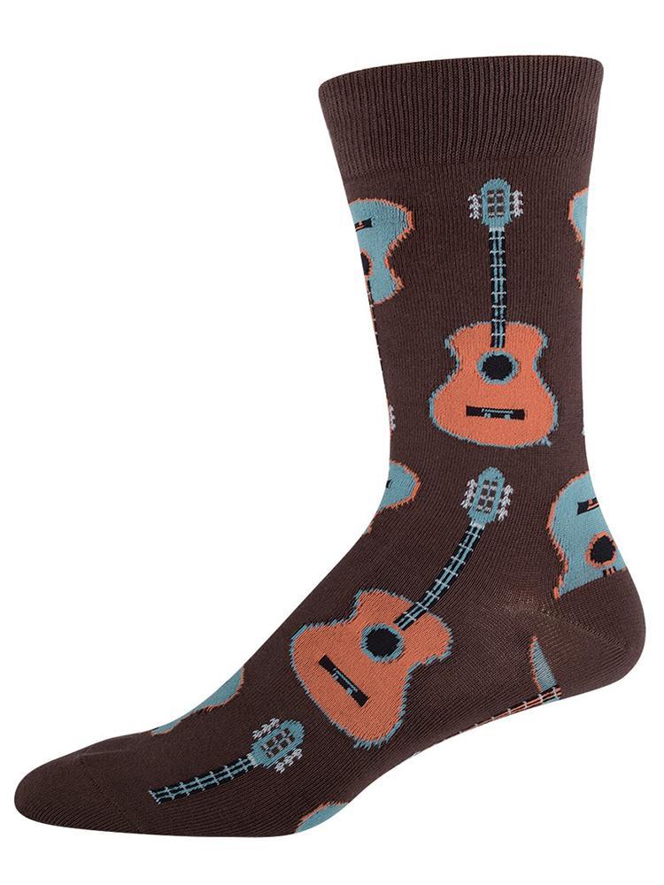 Socksmith Men's Guitars Sock - Saint Bernard