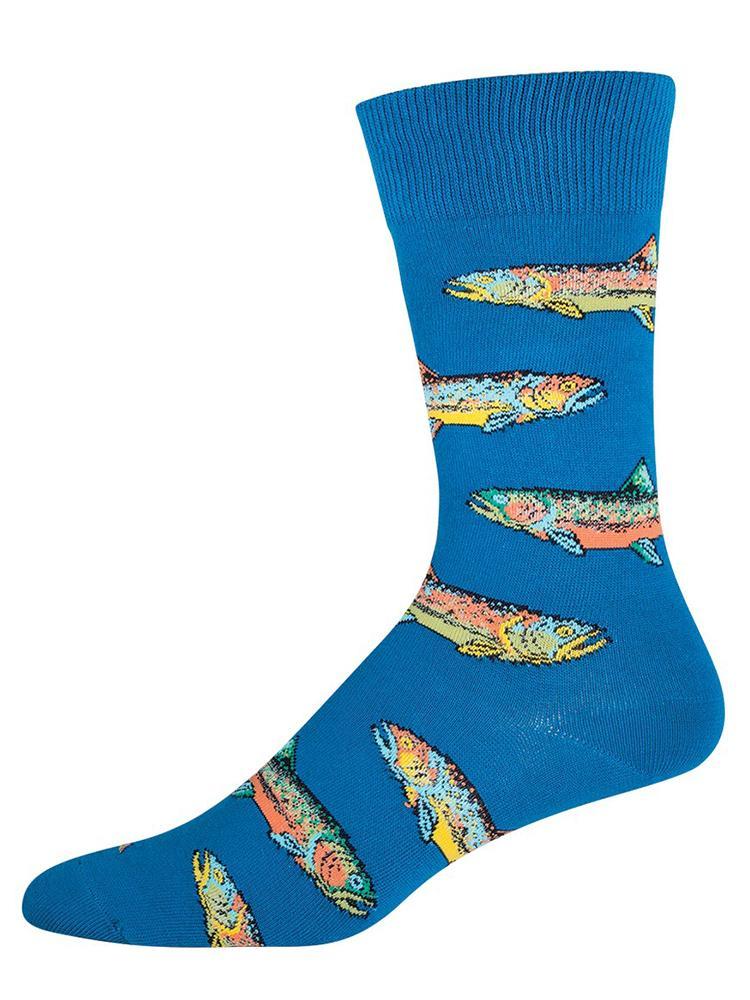Socksmith Men's Trout Socks - Saint Bernard