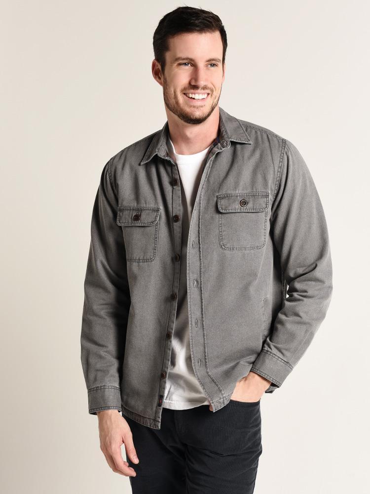 Faherty Brand Blanket Lined CPO - Saint Bernard
