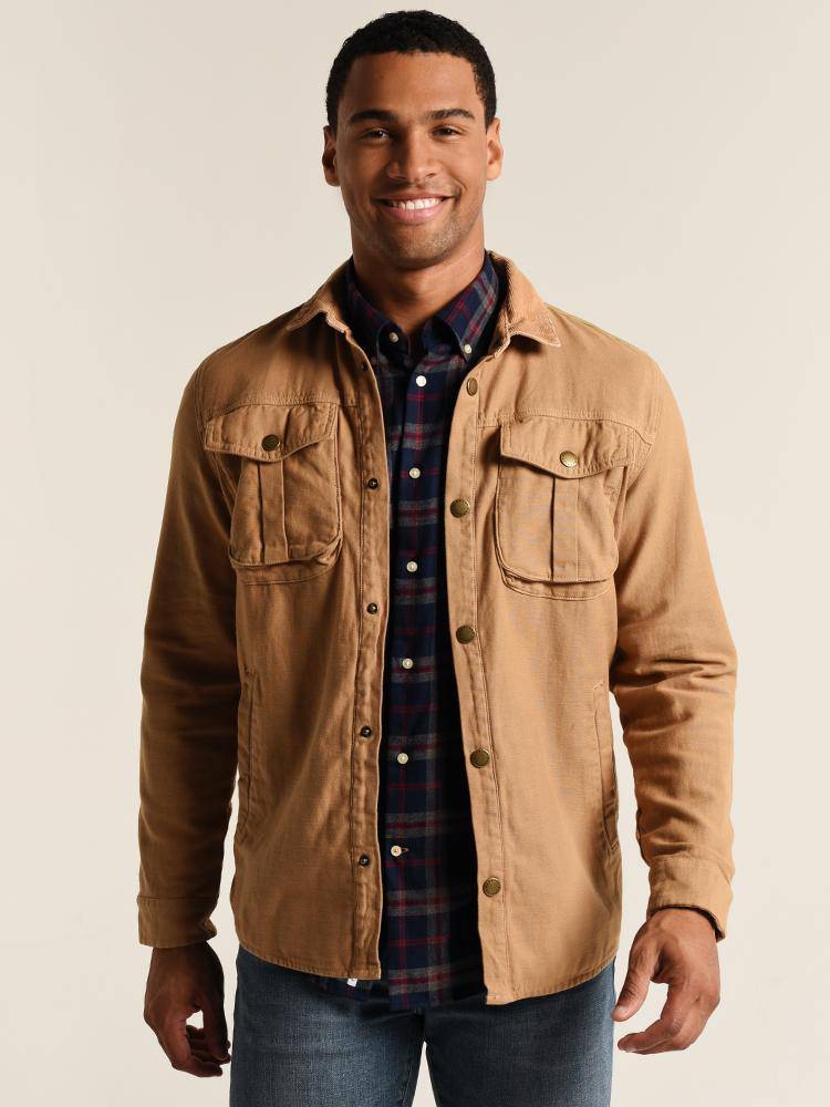 Barbour Men's Deck Overshirt - Saint Bernard
