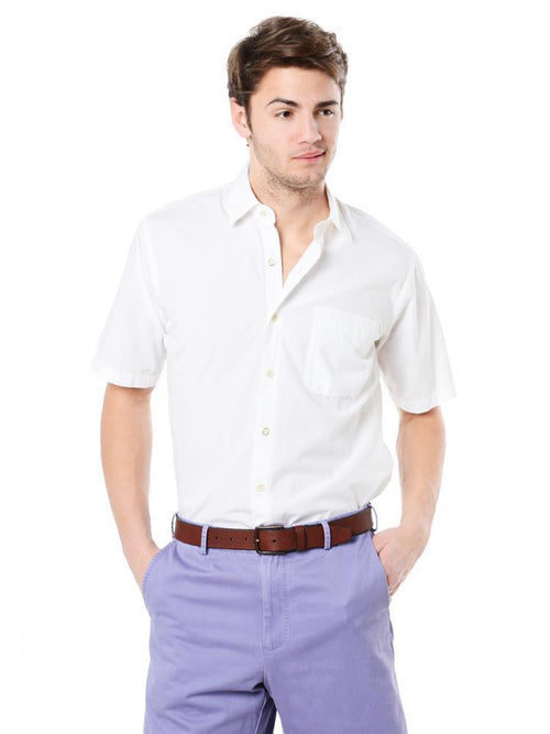 Peter Millar Men's Seaside Garment-Dyed Sport Shirt
