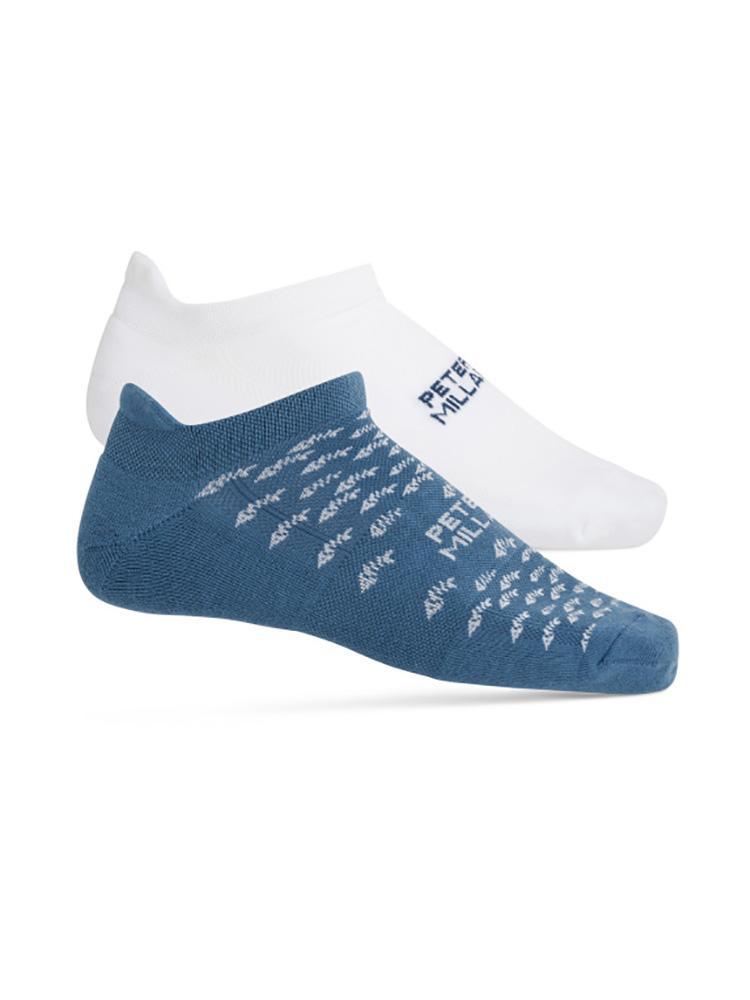 Peter Millar Men's Two-Pack: Performance Socks - Saint Bernard