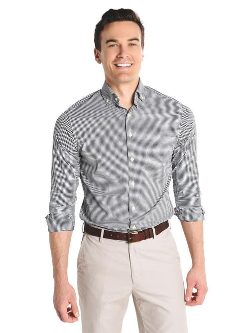 Peter Millar Men's Mimi Performance Check Woven Shirt