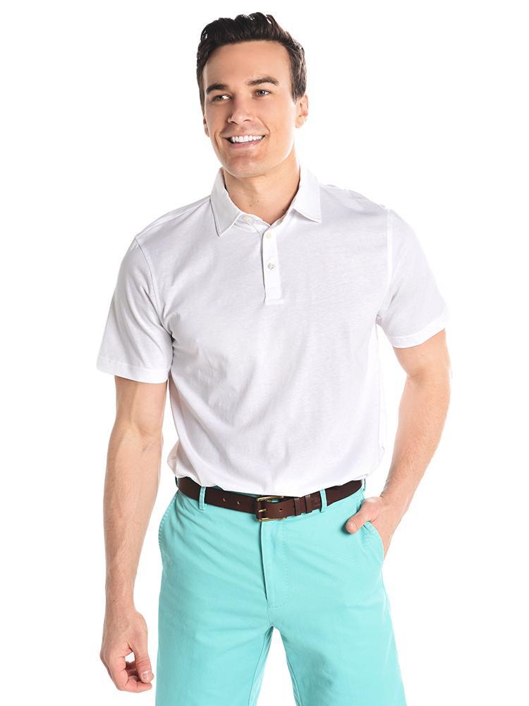 Peter Millar Men's Crown Soft Melange Polo - Saint Bernard