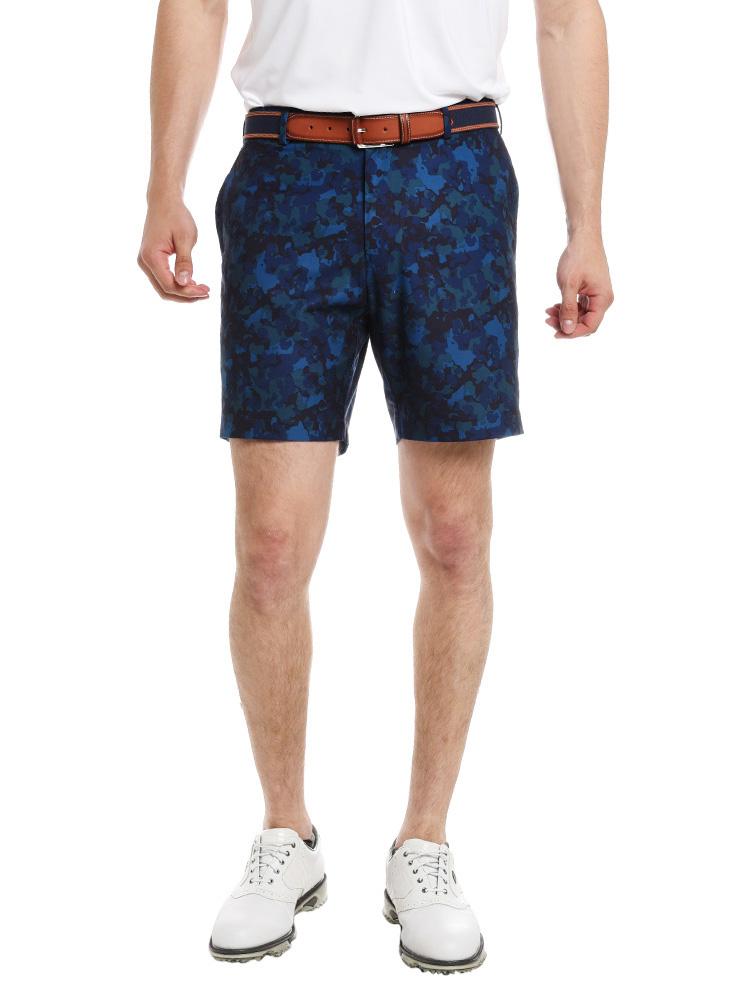 Peter Millar Men's Carrboro Performance Camouflage Fancy Short - Saint Bernard