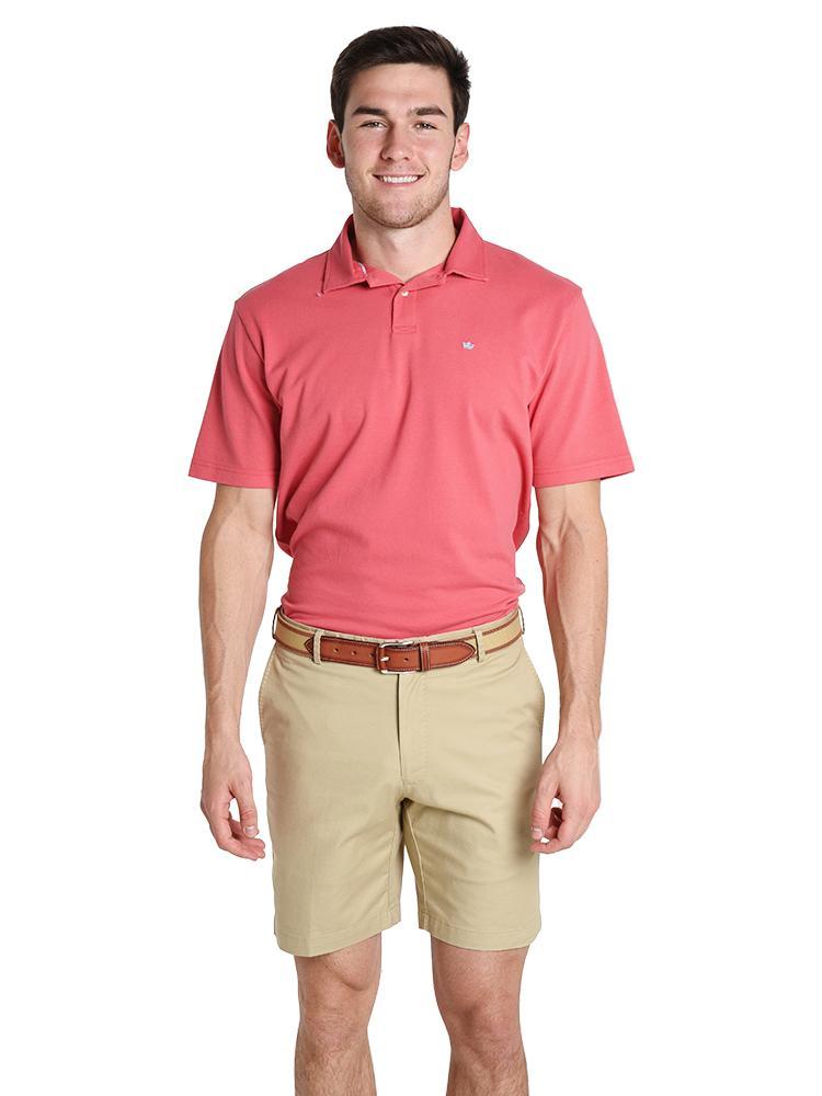 Peter Millar Men's Crown Finish Pique Polo - Saint Bernard