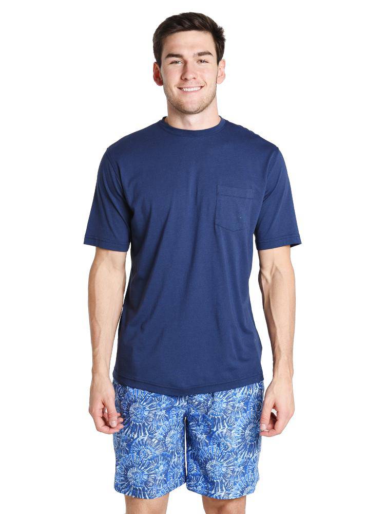 Peter Millar Men's Seaside Pocket Tee - Saint Bernard