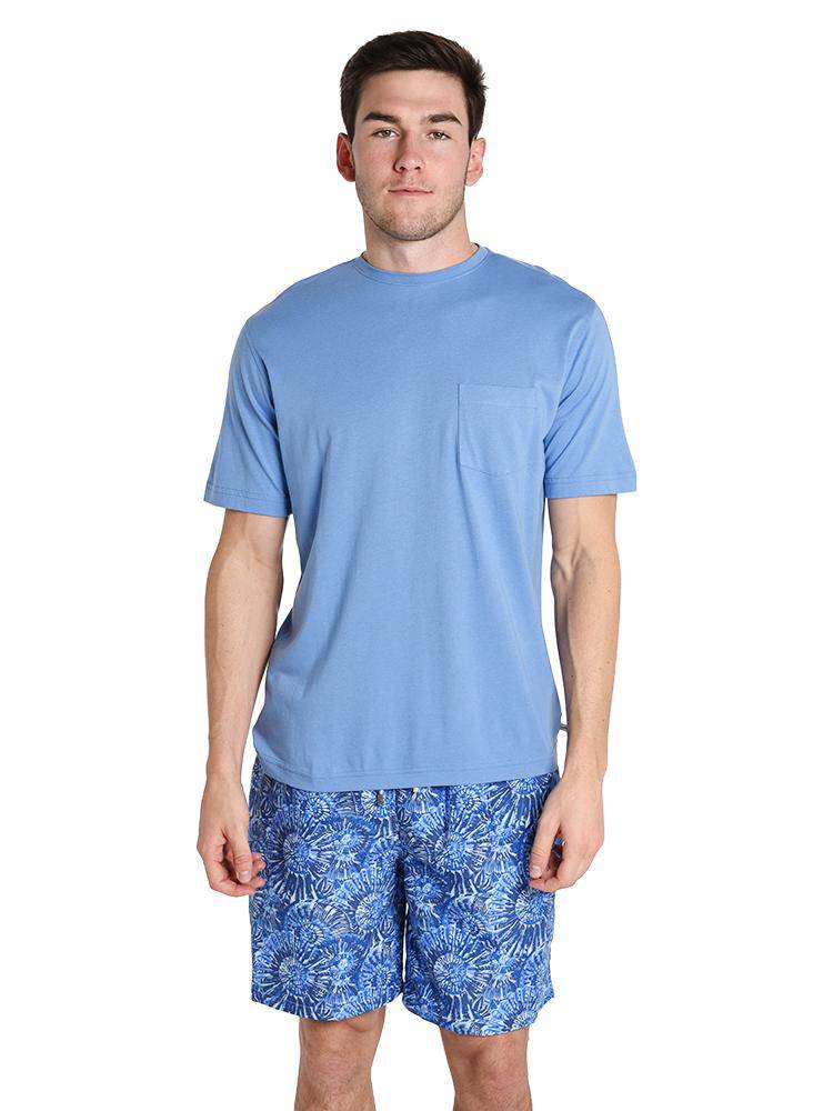 Peter Millar Men's Seaside Pocket Tee - Saint Bernard