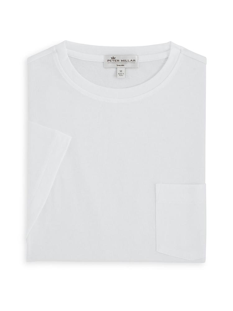 Peter Millar Men's Seaside Pocket Tee - Saint Bernard