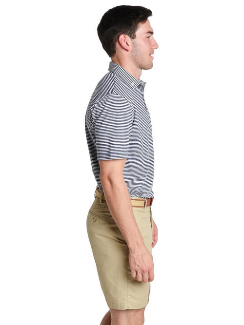 Peter Millar Men's Dewey Seaside Stripe Polo