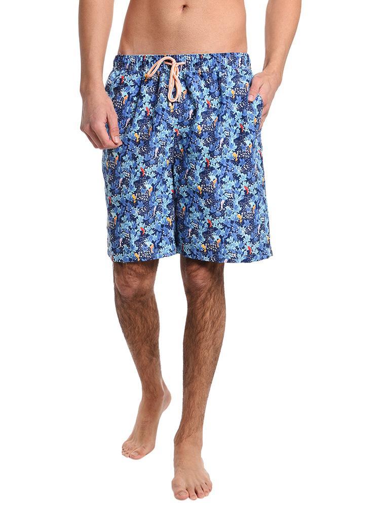 Peter Millar Under the Sea Swim Trunk - Saint Bernard