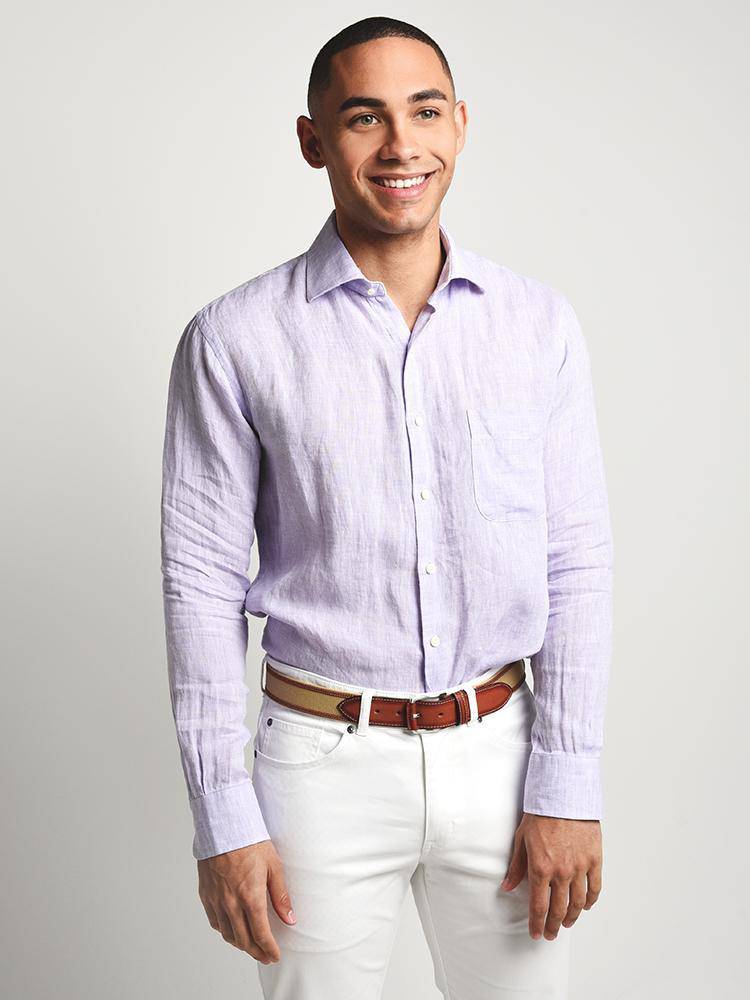 Peter Millar Crown Cool linen Shirt - Saint Bernard