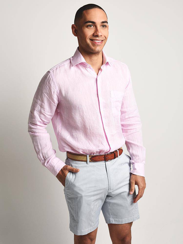 Peter Millar Crown Cool linen Shirt - Saint Bernard