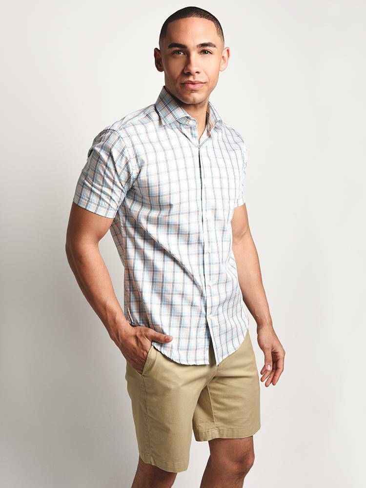 Peter Millar Crown Soft Daybreak Sport Shirt - Saint Bernard