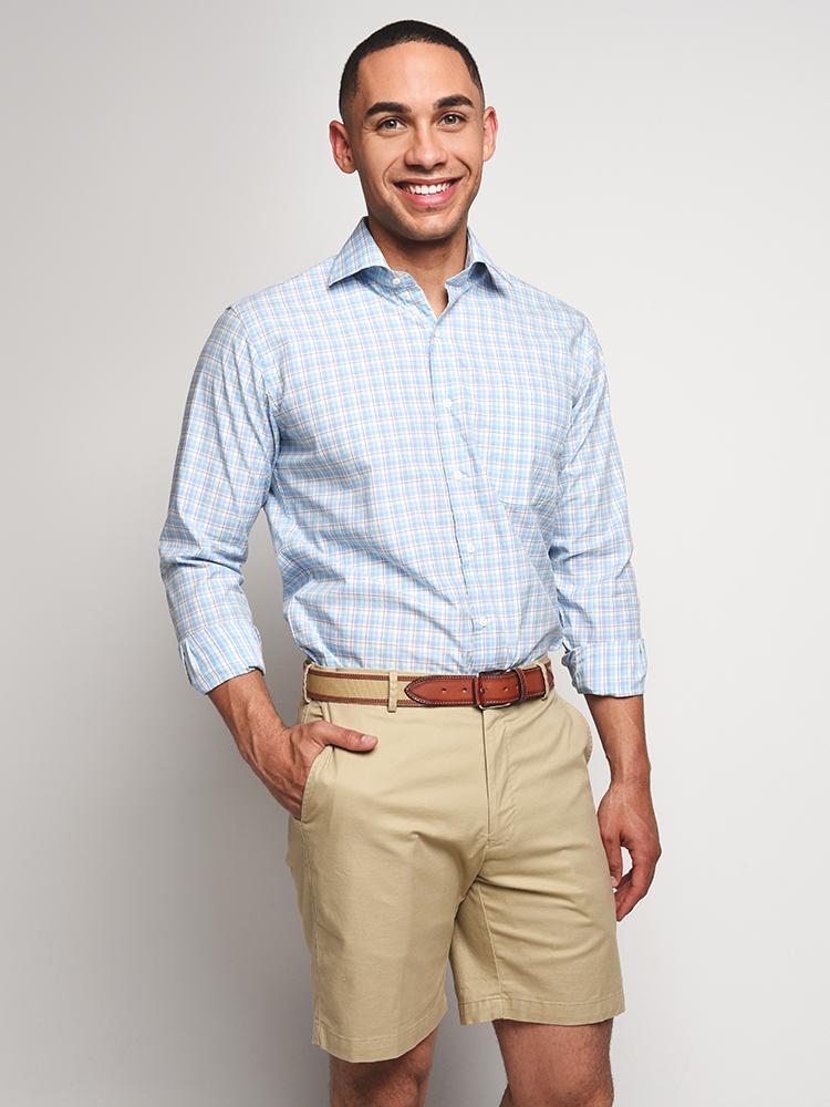 Peter Millar Crown Finish Seabird Plaid Shirt - Saint Bernard