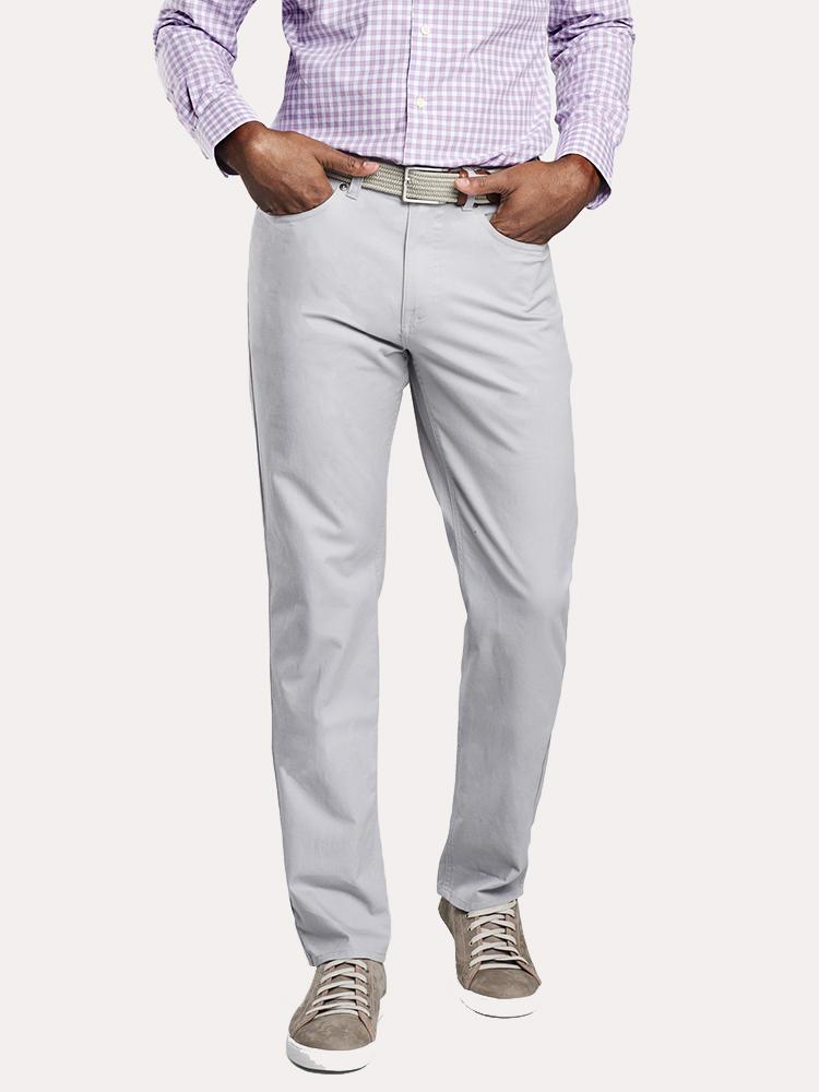 Peter Millar Soft Touch Twill Five Pocket Trouser - Saint Bernard