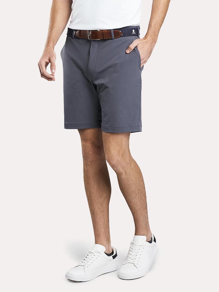 Peter Millar Men's High-Twist Performance Twill Crown Crafted Short - Saint Bernard