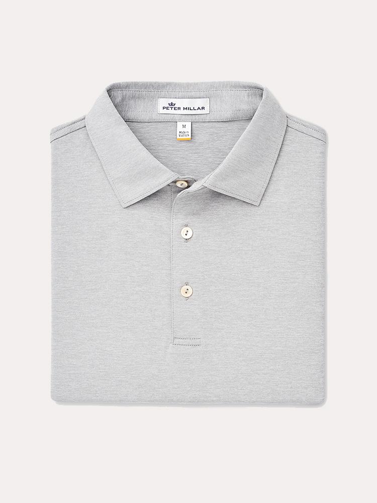 Peter Millar Men's Solid Stretch Jersey Polo - Saint Bernard