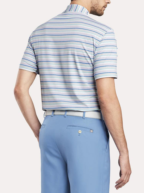 Peter Millar Morgan Stripe Performance Polo