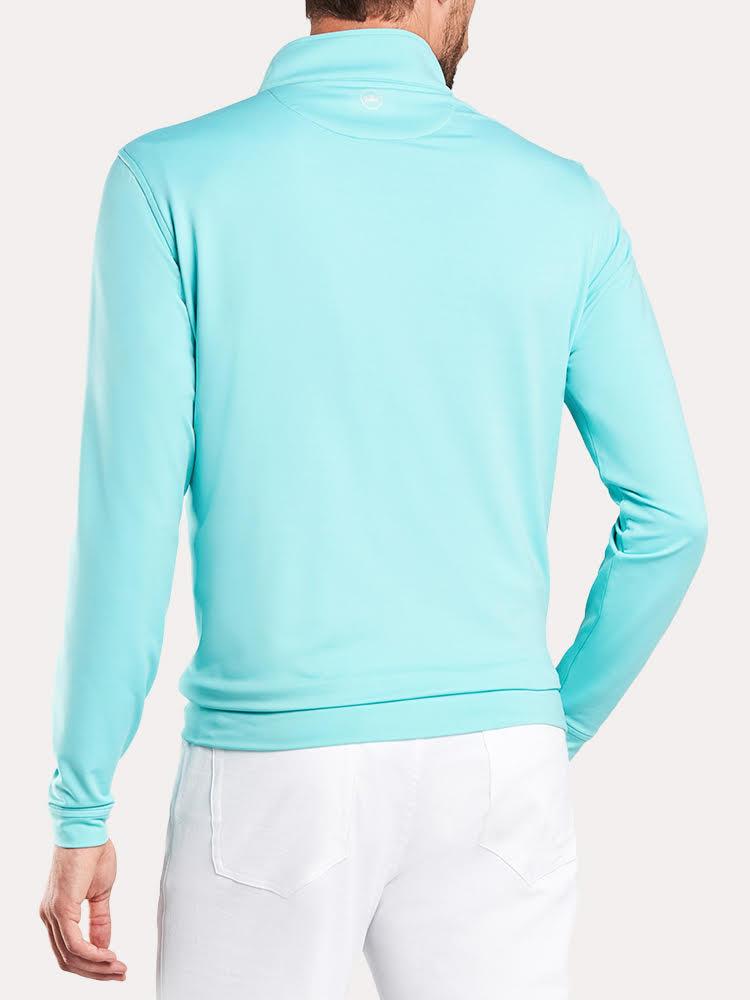 Peter Millar Men's Perth Stretch Melange Quarter-Zip – Saint Bernard