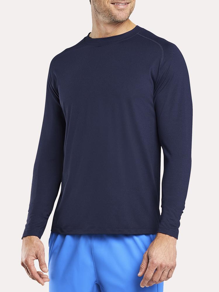 Peter Millar Long Sleeve Rio Technical T-Shirt - Saint Bernard