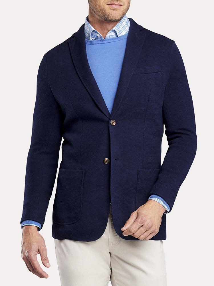 Peter Millar Men's Spring Knit Blazer - Saint Bernard