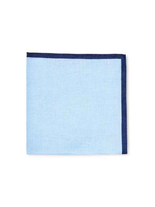 Peter Millar Mini Gingham Pocket Square