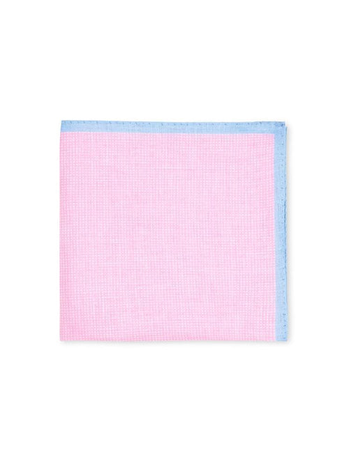 Peter Millar Mini Gingham Pocket Square