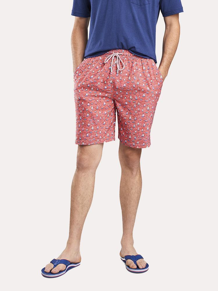Peter Millar Confetti Boats Swim Trunk - Saint Bernard