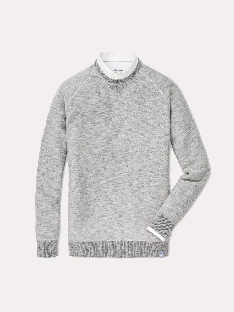 Peter Millar Men's Coastline Crew Pullover - Saint Bernard