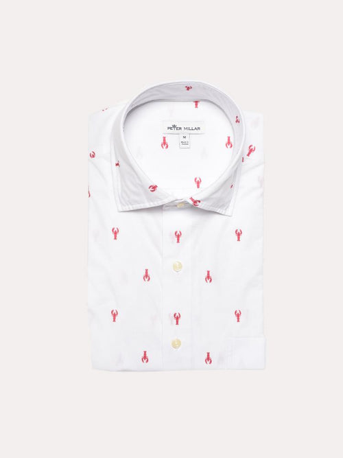 Peter Millar Men's Main Squeeze Short Sleeve Sport Shirt