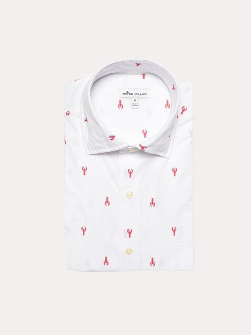 Peter Millar Men's Main Squeeze Short Sleeve Sport Shirt