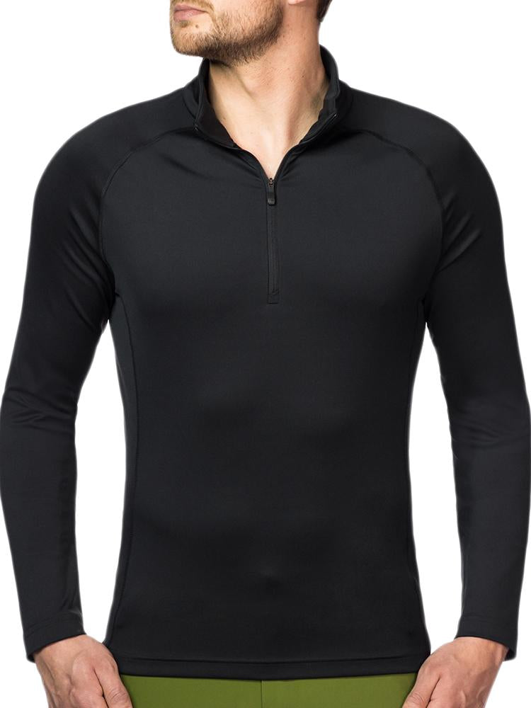 Kjus Men's Second Skin Halfzip - Saint Bernard