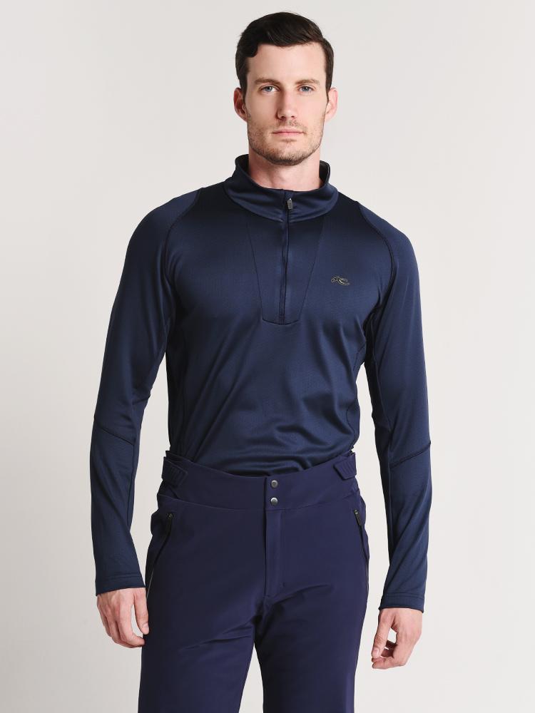 KJUS Men's Speed Reader Midlayer Halfzip - Saint Bernard
