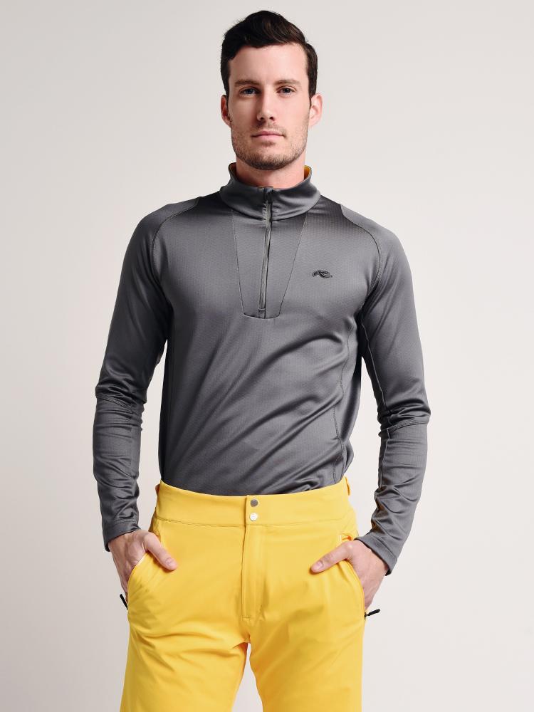 KJUS Men's Speed Reader Midlayer Halfzip - Saint Bernard
