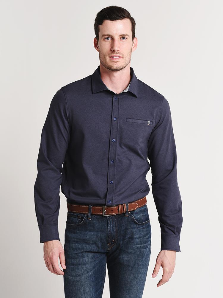 KJUS Men's Macun Shirt - Saint Bernard