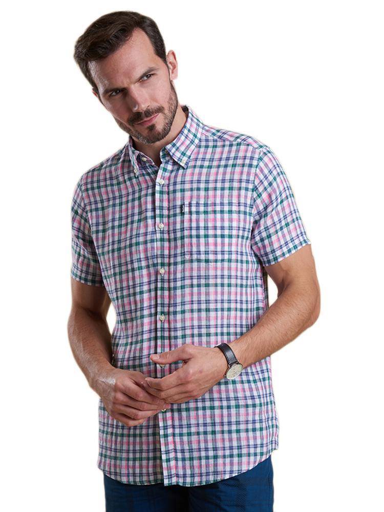 Barbour Leon Short Sleeve Shirt - Saint Bernard