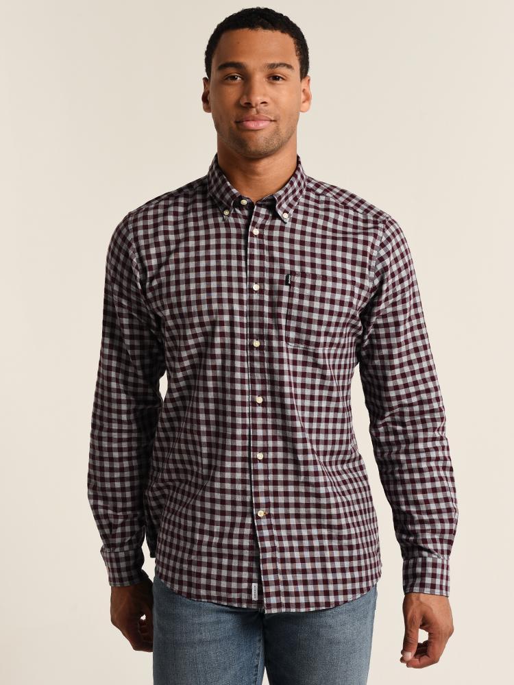 Barbour Men's Endsleigh Highland Check Tailored Shirt - Saint Bernard