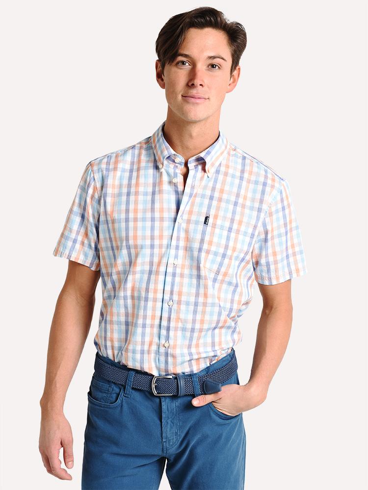 Barbour Men's Tatter 2 Short Sleeve Shirt - Saint Bernard
