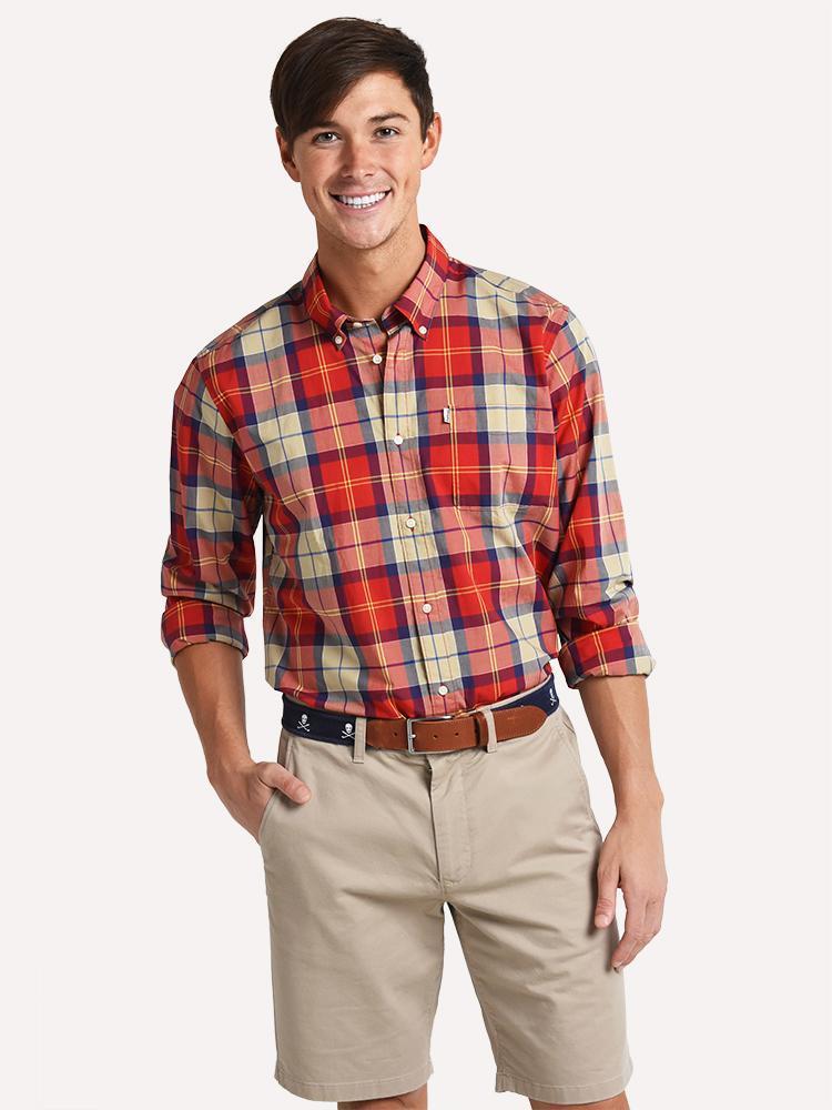 Barbour Men's Toward Tailored Fit Shirt - Saint Bernard