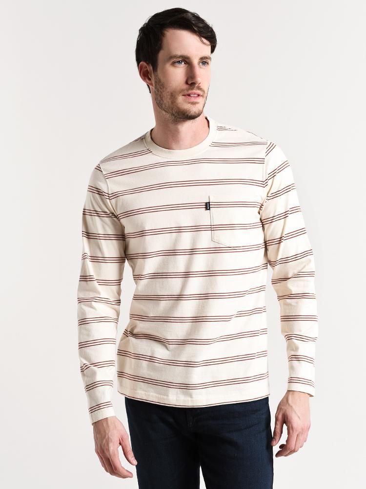 Barbour Men's Manta Long Sleeve Tee - Saint Bernard