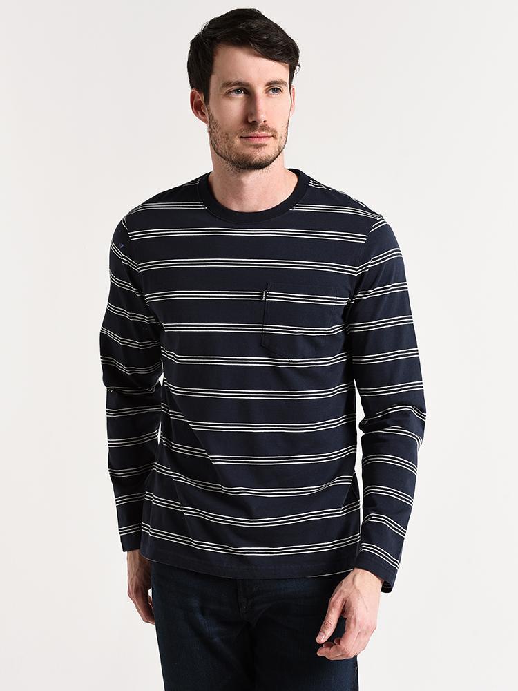 Barbour Men's Manta Long Sleeve Tee - Saint Bernard