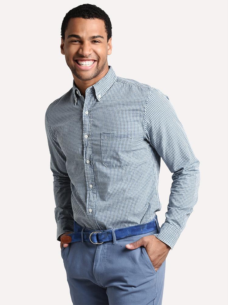 Faherty Brand Men's Pacific Everyday Button-Down Shirt - Saint Bernard