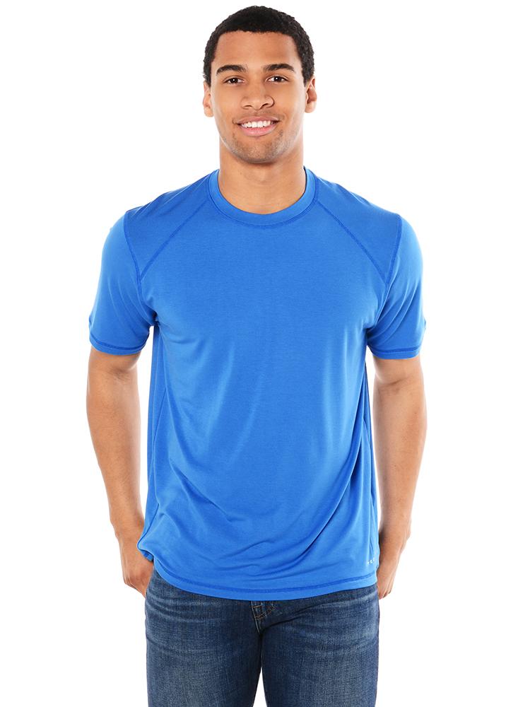 Free Fly Bamboo Off Shore Blue Motion Tee