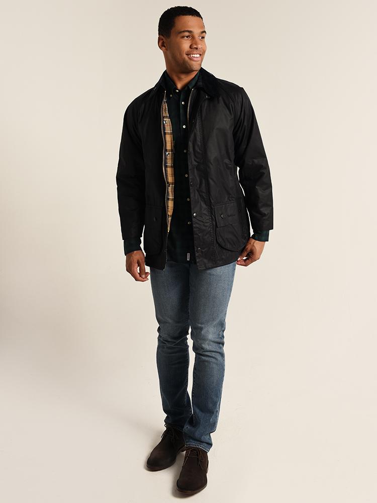 Barbour Men's Beaufort Wax Jacket | $399.00 | Saint Bernard