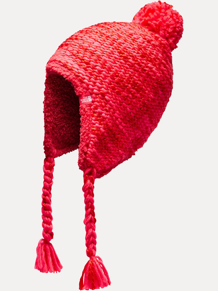 The North Face Girls' Fuzzy Earflip Beanie - Saint Bernard