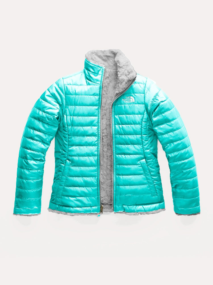 The North Face Girls' Reversible Mossbud Swirl Jacket - Saint Bernard